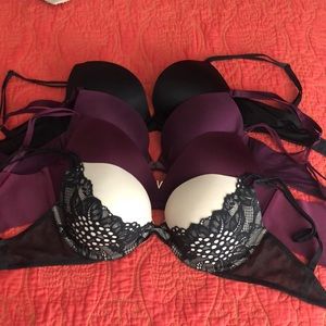VS light push-up bras (4 bundle)